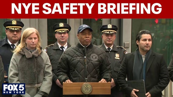 FULL: Adams, Tisch briefing on New Year’s Eve safety