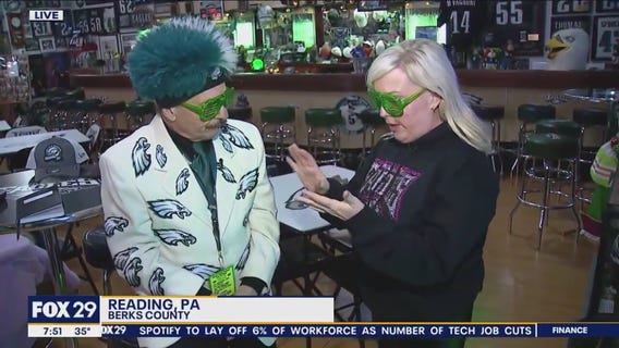Eagles superfan has been hosting games at his at-home fan cave for 18 years