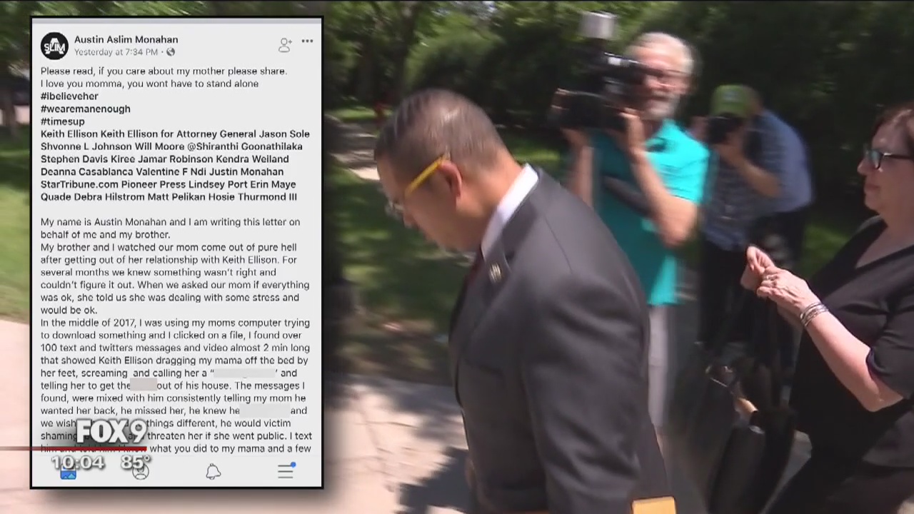 Woman accusing Rep. Keith Ellison of domestic abuse speaks out