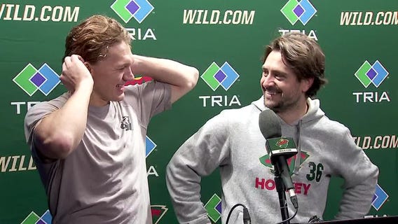 Wild pals Kaprizov, Zuccarello get laughs during joint press conference