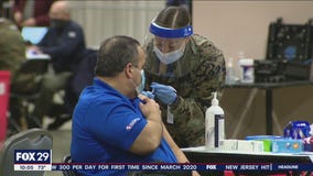 Philadelphia reaches target of 70% adults vaccinated at least once