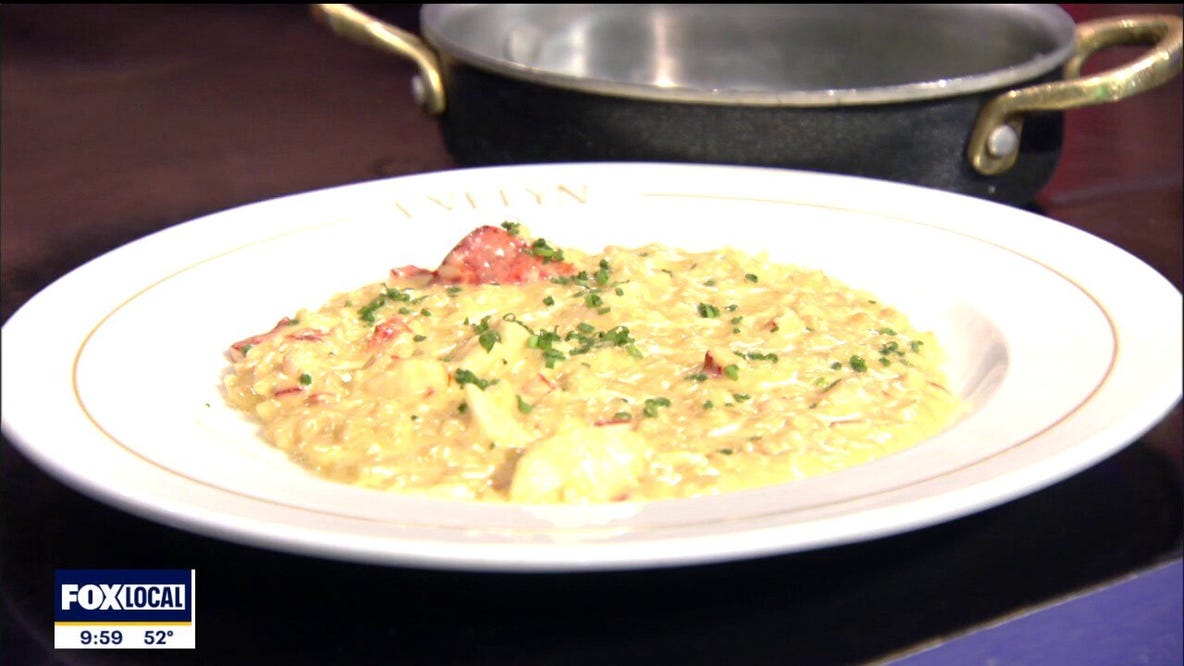 Lobster risotto NYE recipe from Evelyn