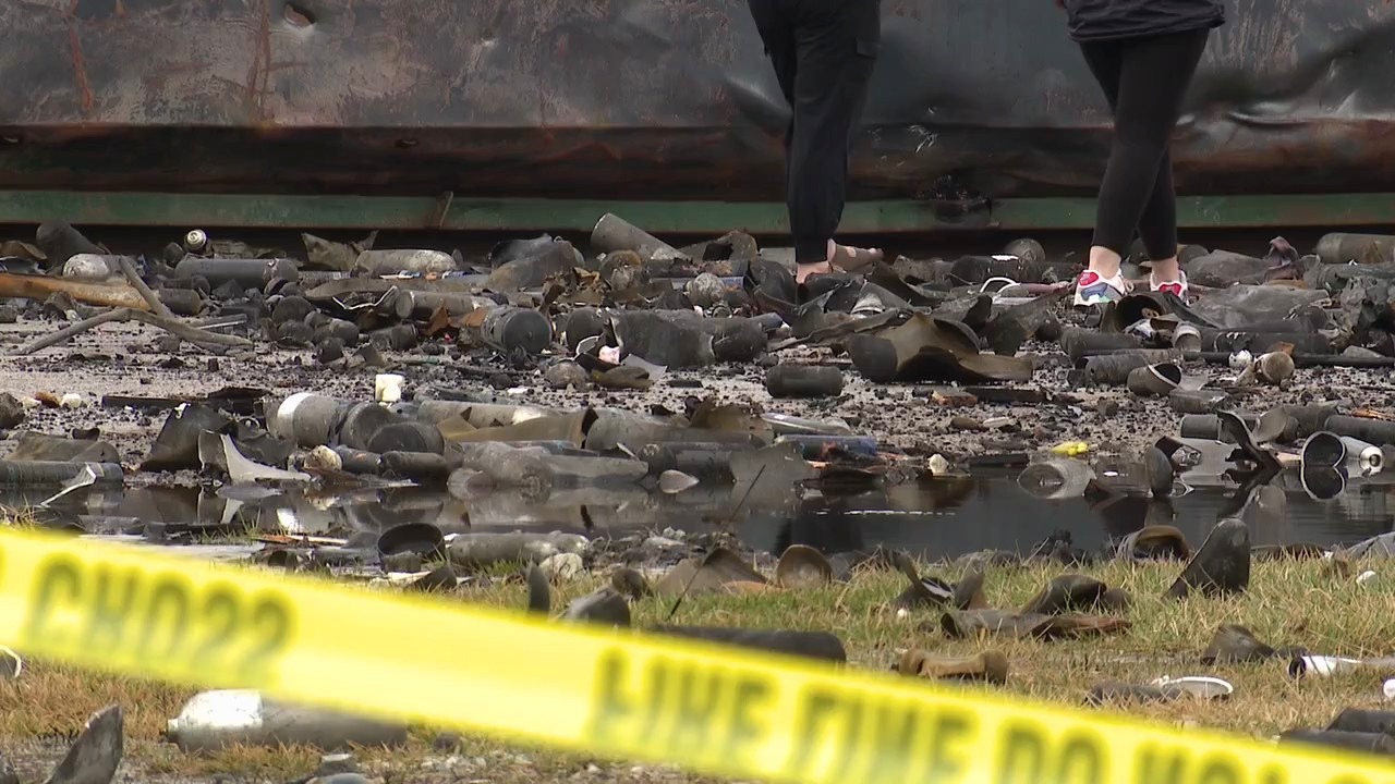 Officials: Canisters from Clinton Township explosions are not souvenirs