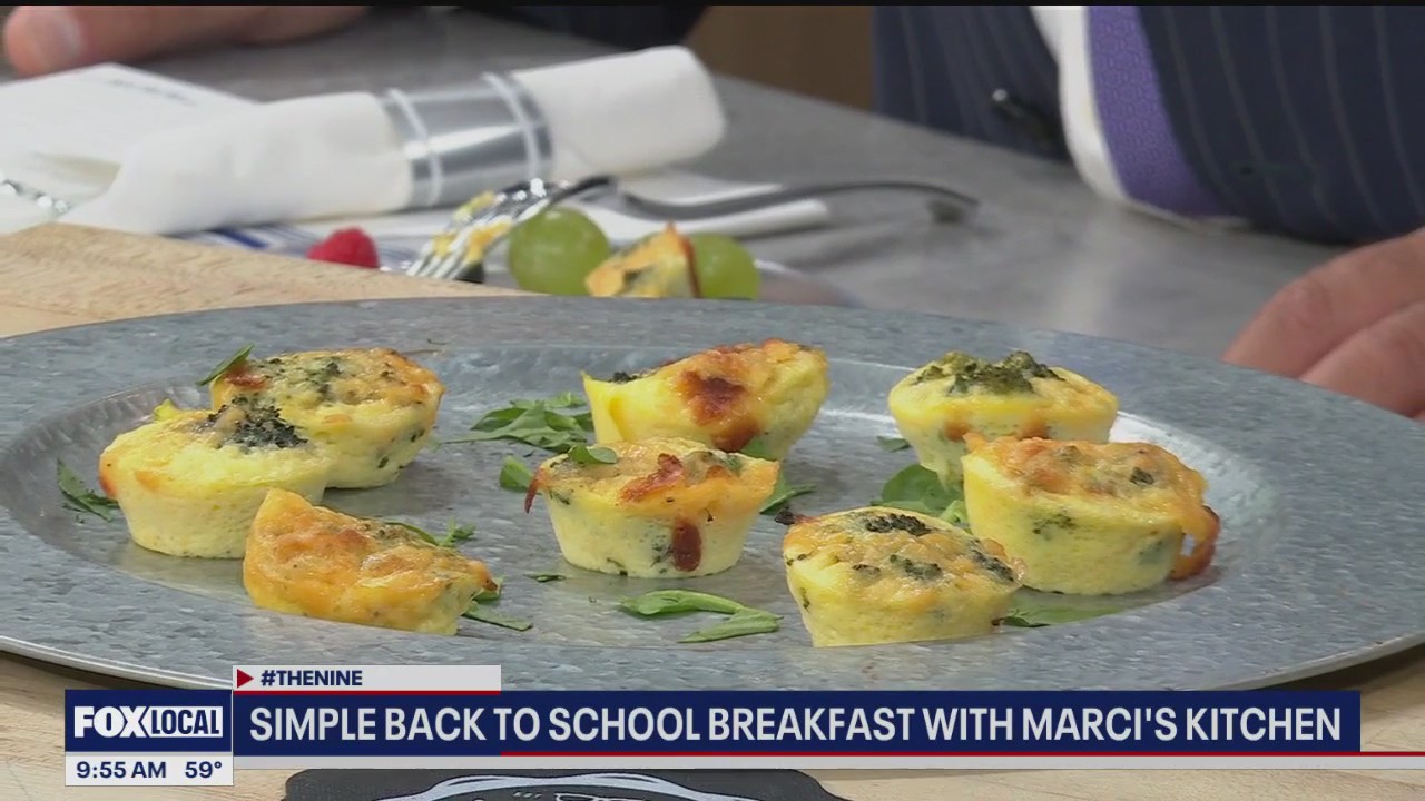 Easy back to school breakfast ideas with Chef Marci Sheinbaum