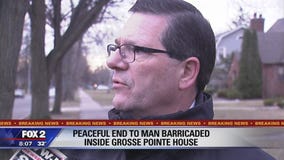 Barricaded situation in Grosse Pointe ends peacefully