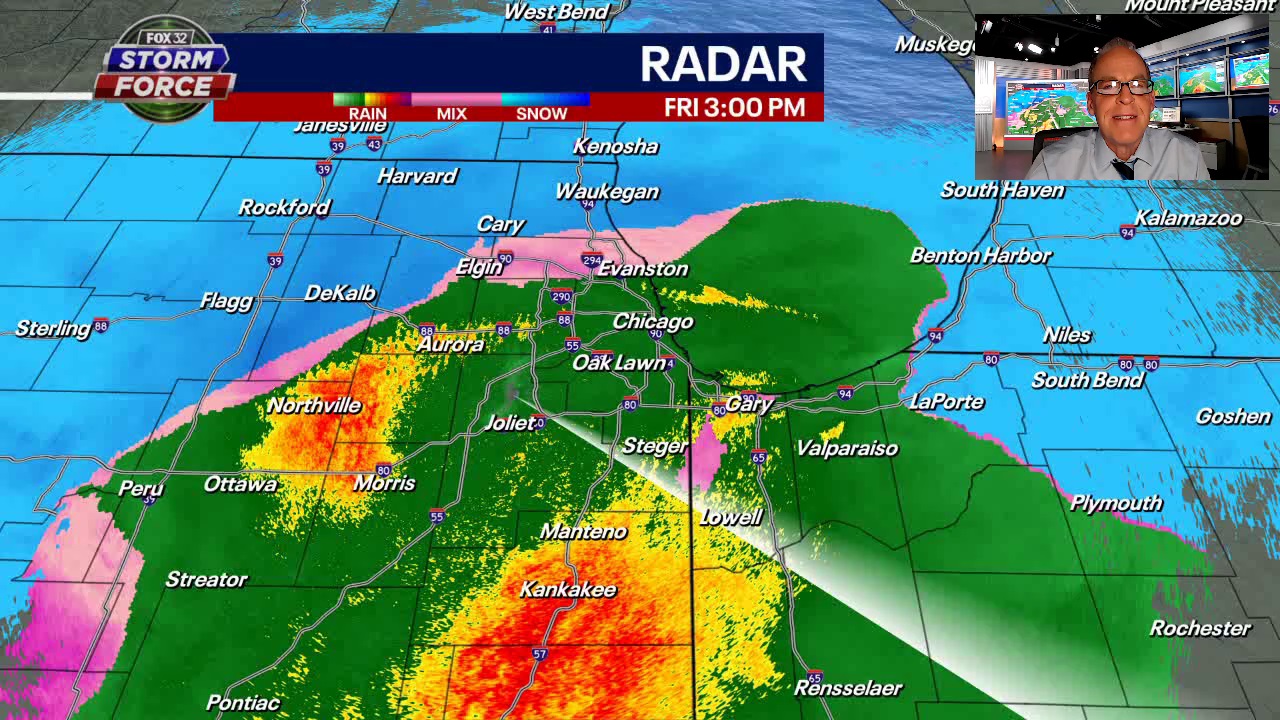 Chicago winter storm - 3:30 PM update