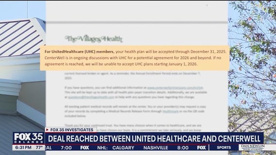 United Healthcare, CenterWell reach agreement