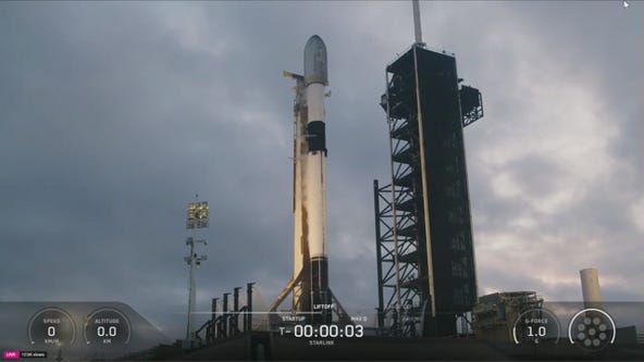 SpaceX Falcon 9 launches new batch of Starlink satellites