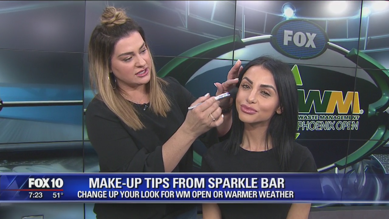 Makeup for the Open and warmer weather