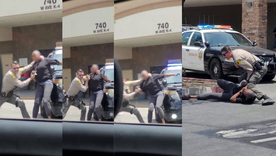 Cop slams woman to ground outside grocery store
