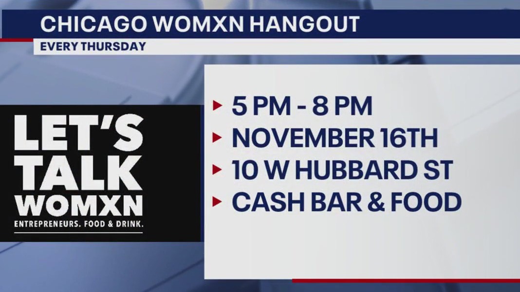 'Chicago Womxn Hangout' happening this Thursday
