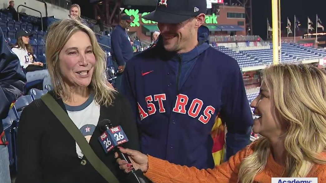Family of Chas McCormick reacts to Astros Game 3 loss