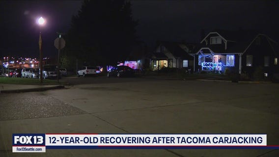 12-year-old recovering after Tacoma carjacking