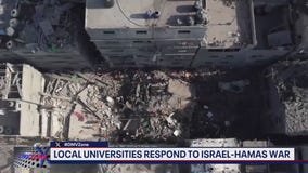 Pro-Palestinian students protest on campus