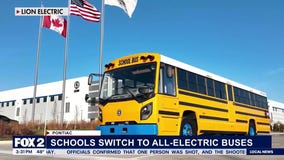 Pontiac introduces electric buses powered by L-Charge off-grid charging