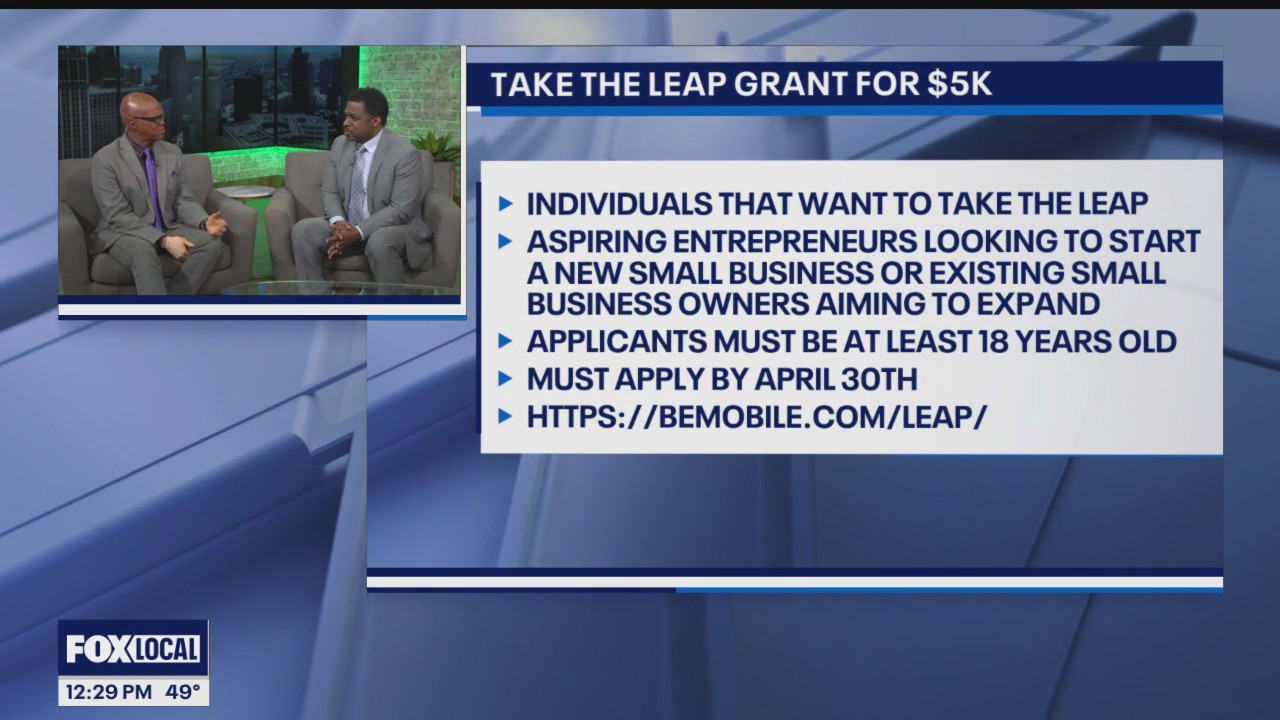 Take The Leap Grant for $5,000.00