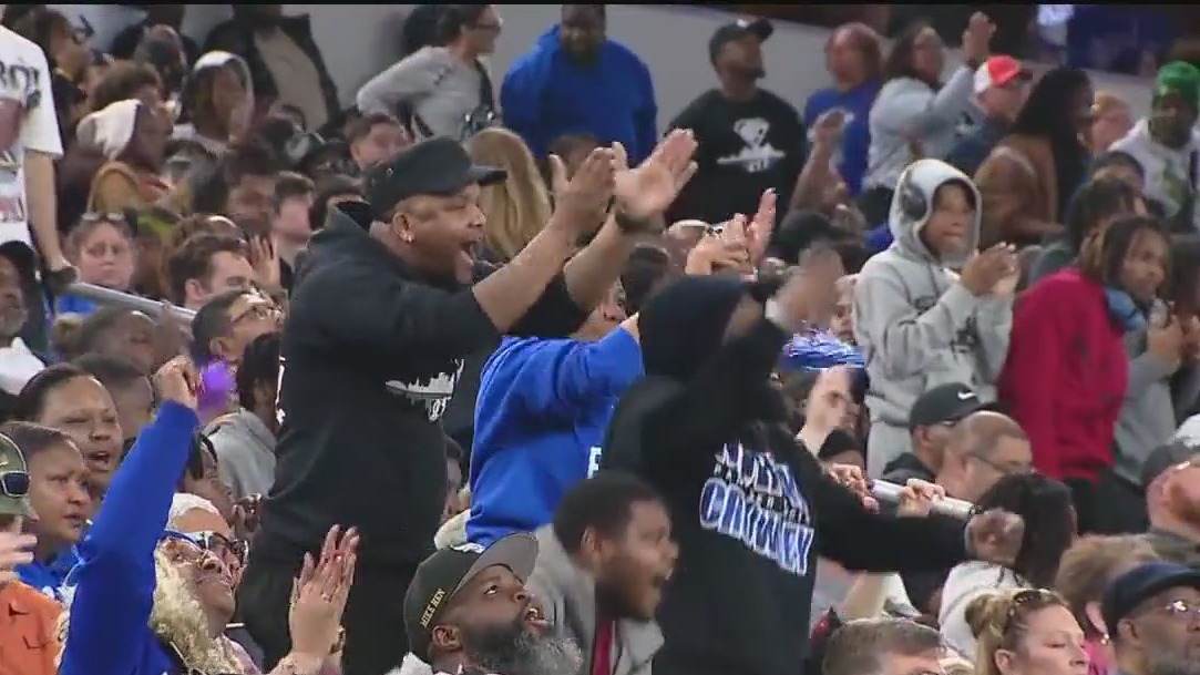 North Crowley fans show up in force at state title game