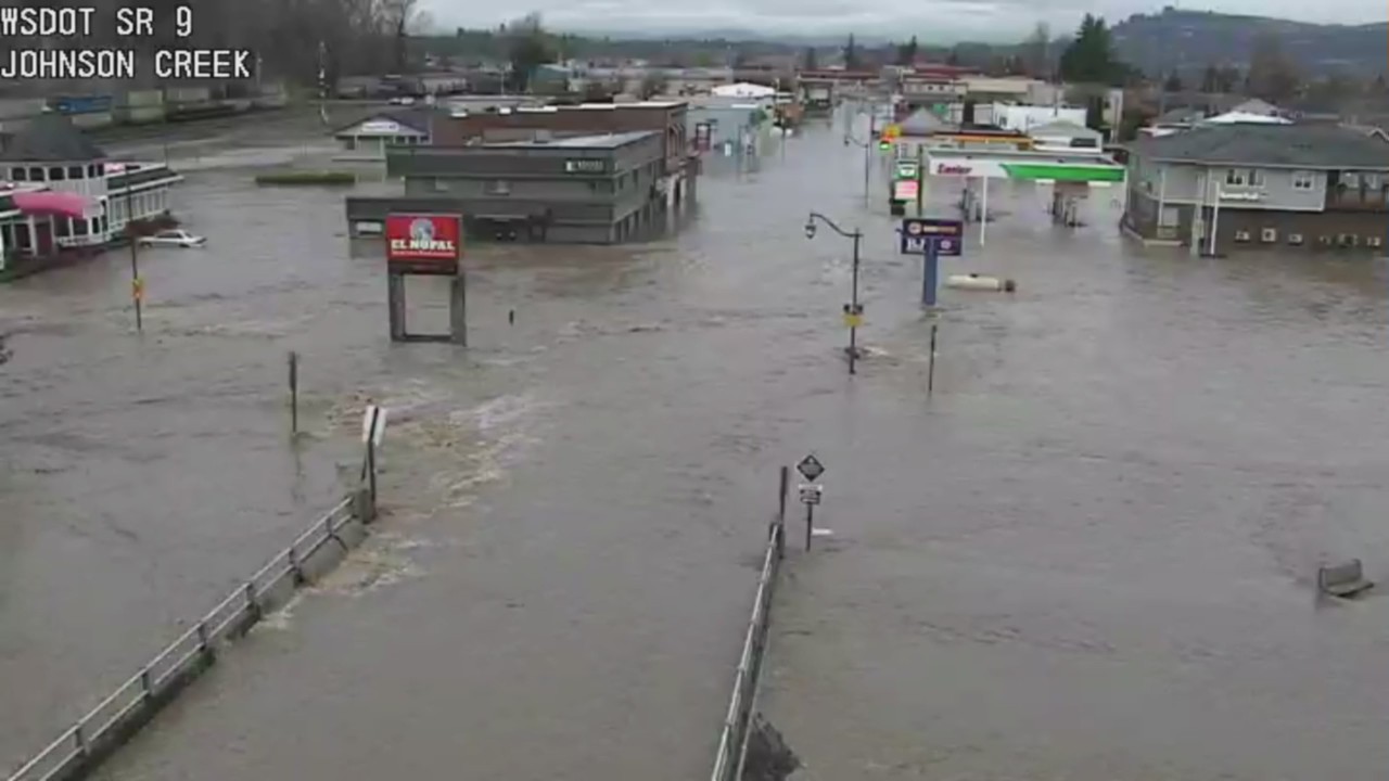 ‘Please avoid Sumas area at all costs’: City warns all access points are flooded in WA