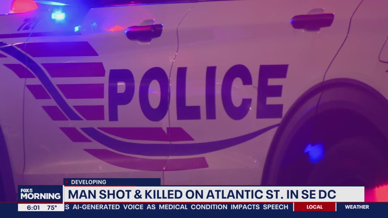 Man shot, killed in southeast DC; police say no suspects | FOX 5 DC