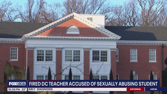 Fired DC teacher accused of sexually abusing 16 year old