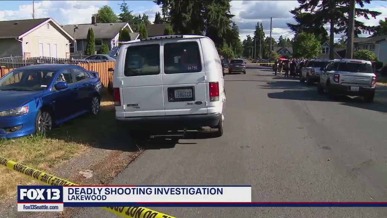 Deadly shooting investigation underway in Lakewood | FOX 13 Seattle