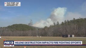 Helene destruction impacts firefighting efforts