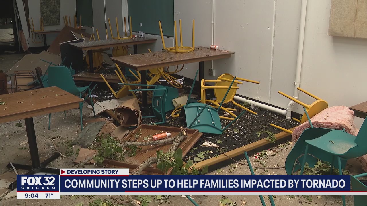 Community steps up to help families impacted by tornado