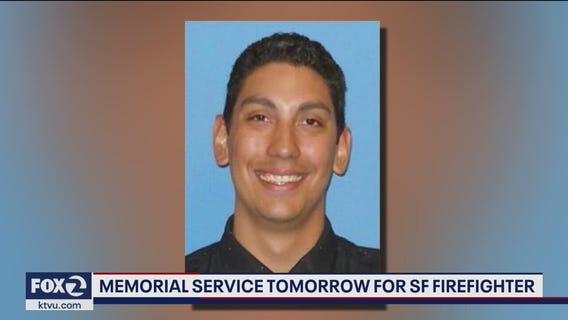Memorial service Monday for San Francisco firefighter who died in training accident