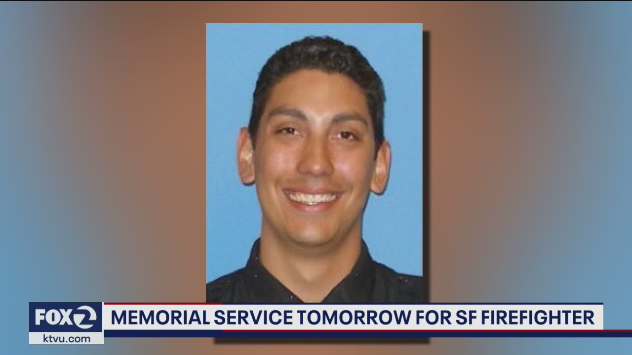 Memorial service Monday for San Francisco firefighter who died in training accident