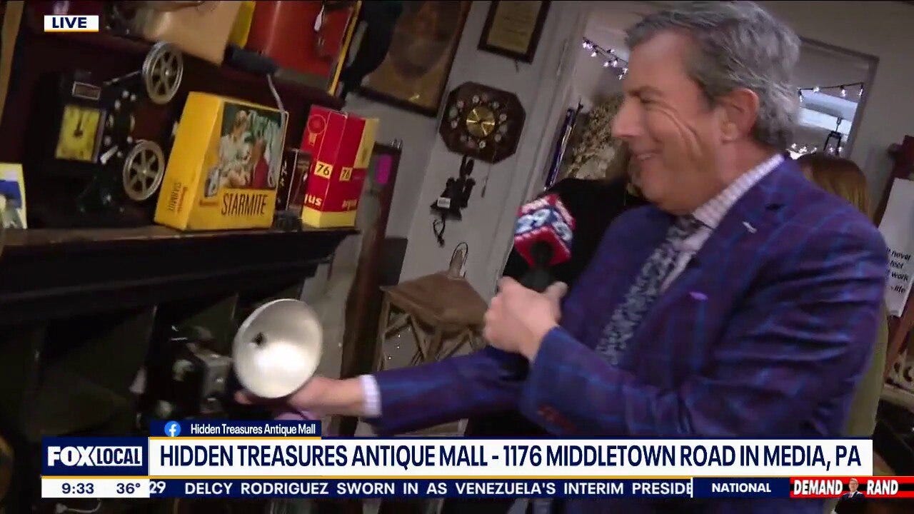 Bob Goes Treasure Hunting In Delco