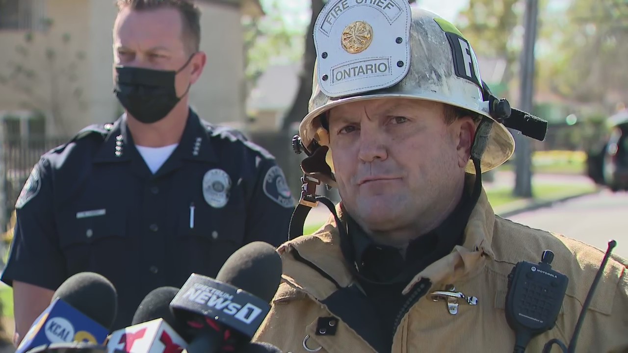 Officials provide update after large fireworks explosion in Ontario