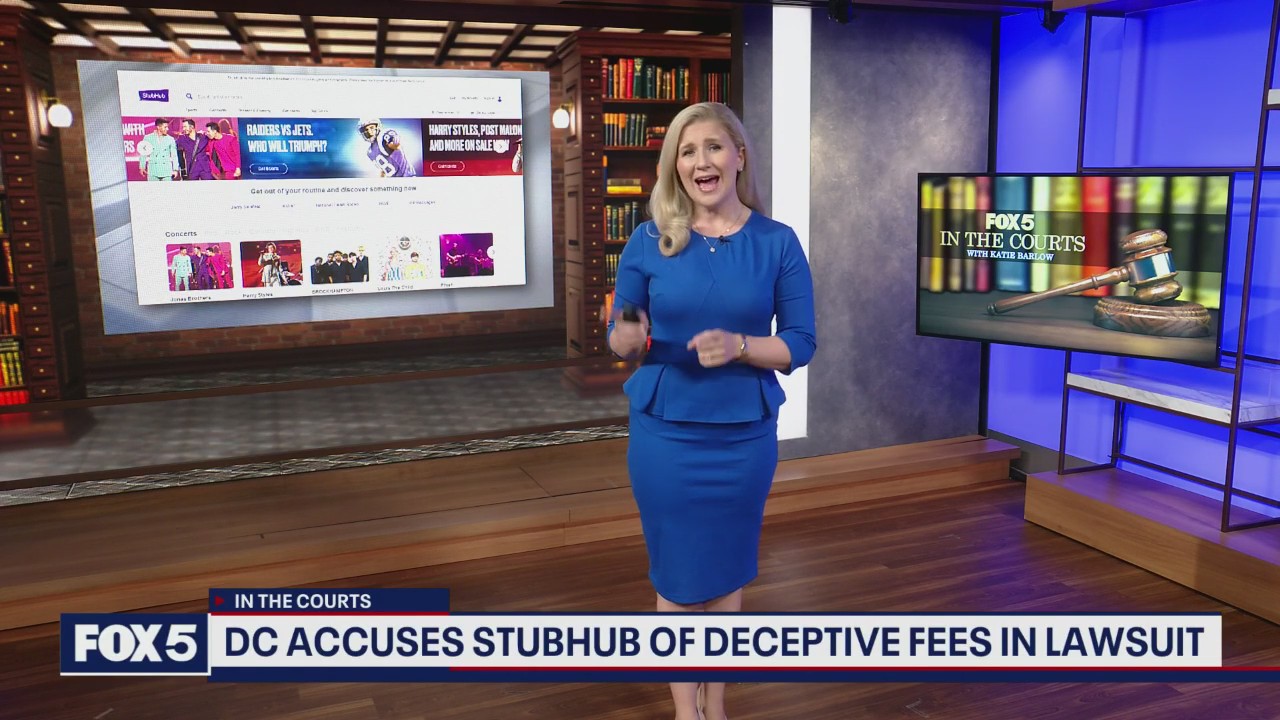 DC Attorney General sues Stubhub over deceptive fees | FOX 5 DC