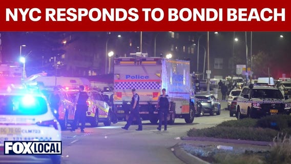 Mayor Adams, Tisch on Bondi Beach shooting