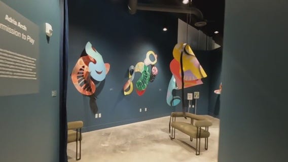 Local gallery displaying artists from around the world