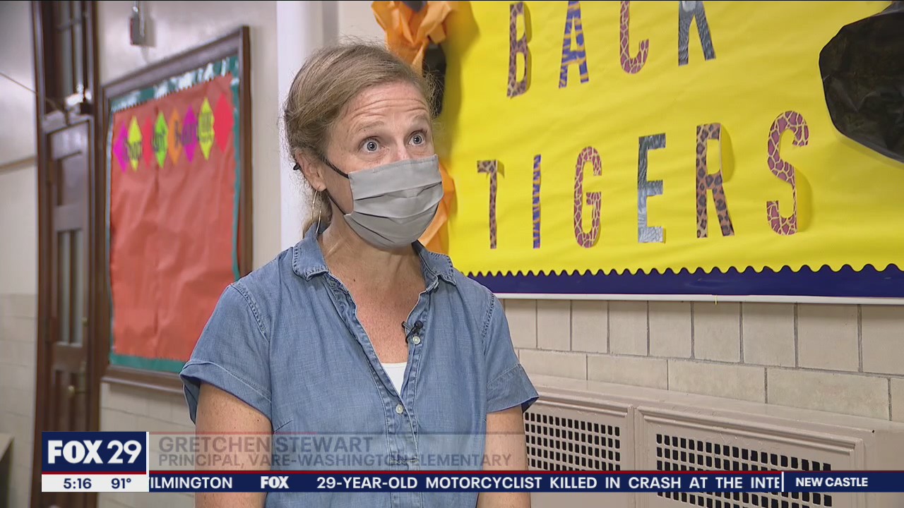 School District of Philadelphia teachers prepare to welcome students back to the classroom