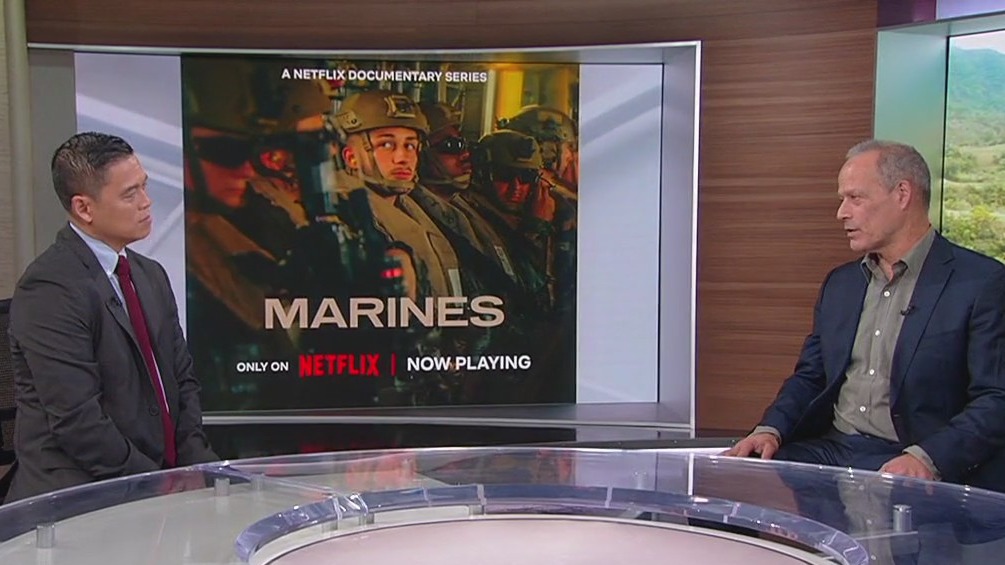 Sebastian Junger talks about 'Marines' doc