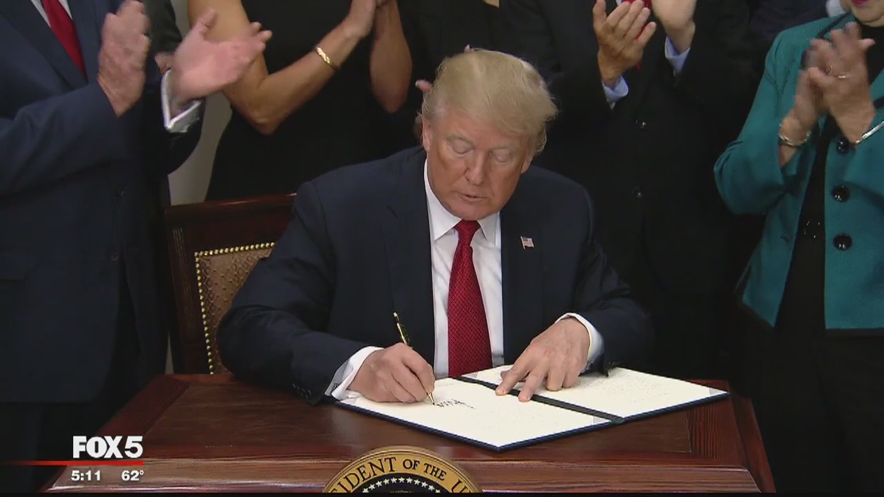 President Trump signs health care executive order