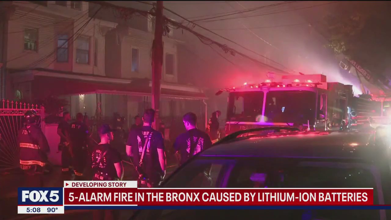 5-alarm fire in the Bronx leaves several injured
