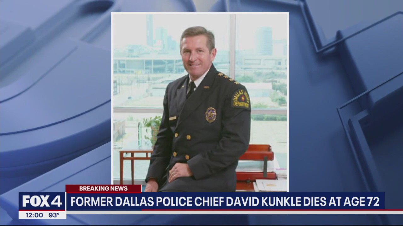 Former Dallas Police Chief David Kunkle dies