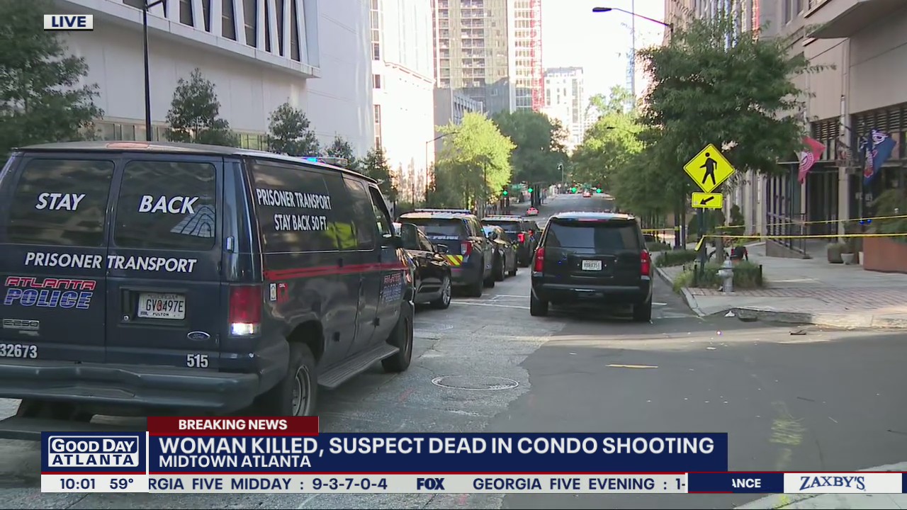 Woman and suspect killed in Midtown Atlanta condo shooting | FOX 5 Atlanta
