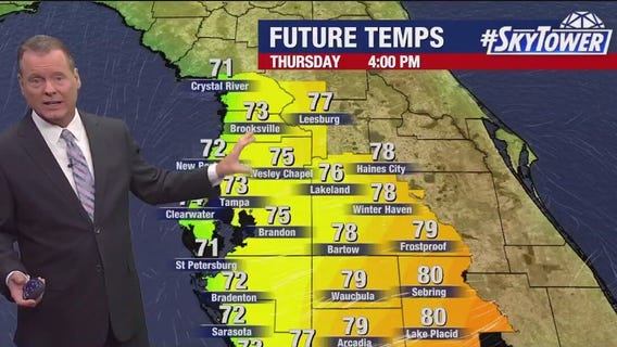 Tampa weather | Thursday forecast