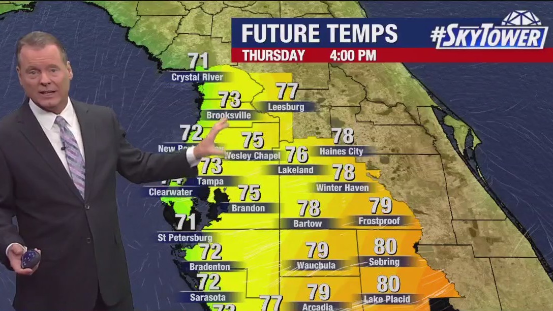 Tampa weather | Thursday forecast