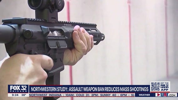 Northwestern study finds assault weapon ban significantly reduces mass shootings