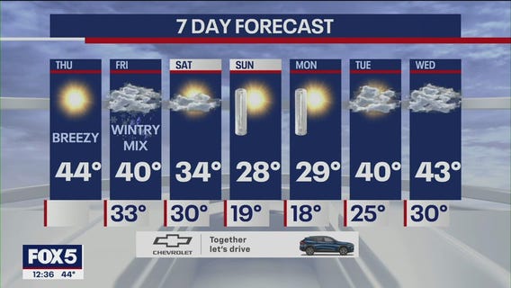 NYC weather forecast