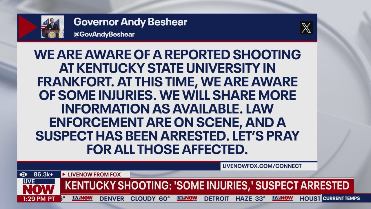 Kentucky State University shooting: 1 student killed, another injured