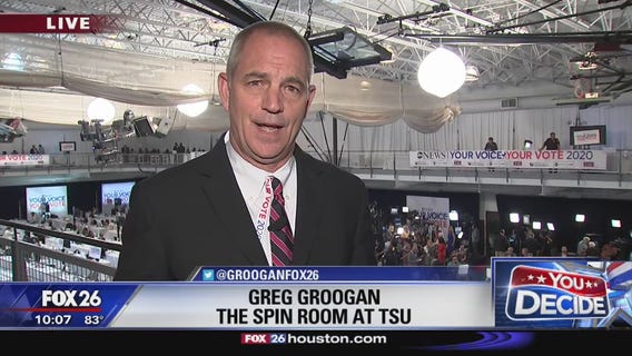 2 Texans square off in presidential debate