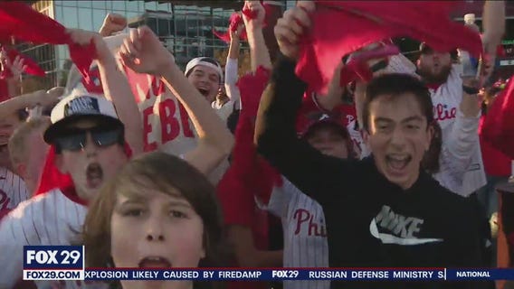 Citizens Bank Park roars with excitement and happiness as Phillies advance to NLCS