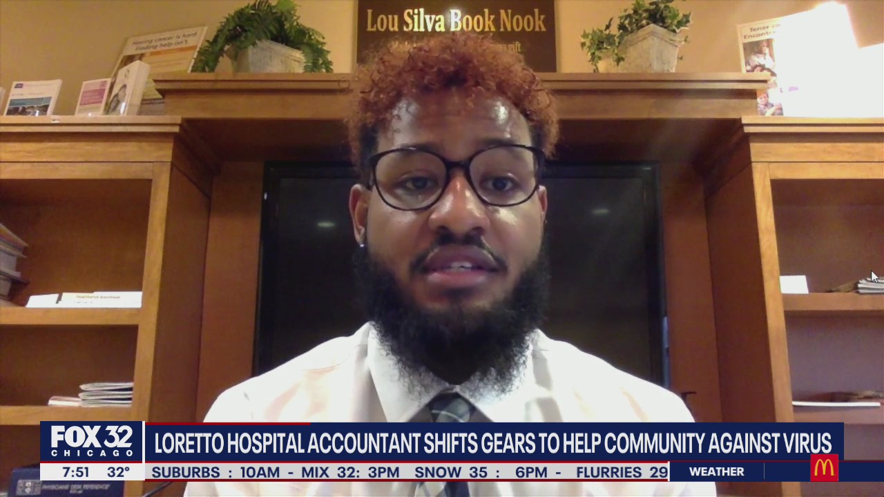 Loretto Hospital accountant shifts gears to encourage people of color to get vaccinated