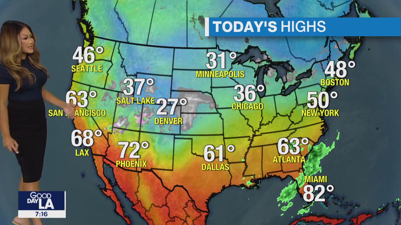 Weather Forecast for Friday, Nov. 24