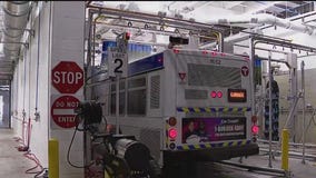 Metro Transit rainwater wash station